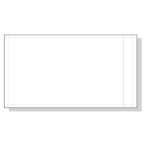 5.5" x 10" Clear Packing Slip Envelopes