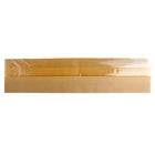 4.25" x 2.75" x 16.5" 80 GSM Kraft w/OPP #ReadyFresh® Kraft Paper Sandwich Bags with Window