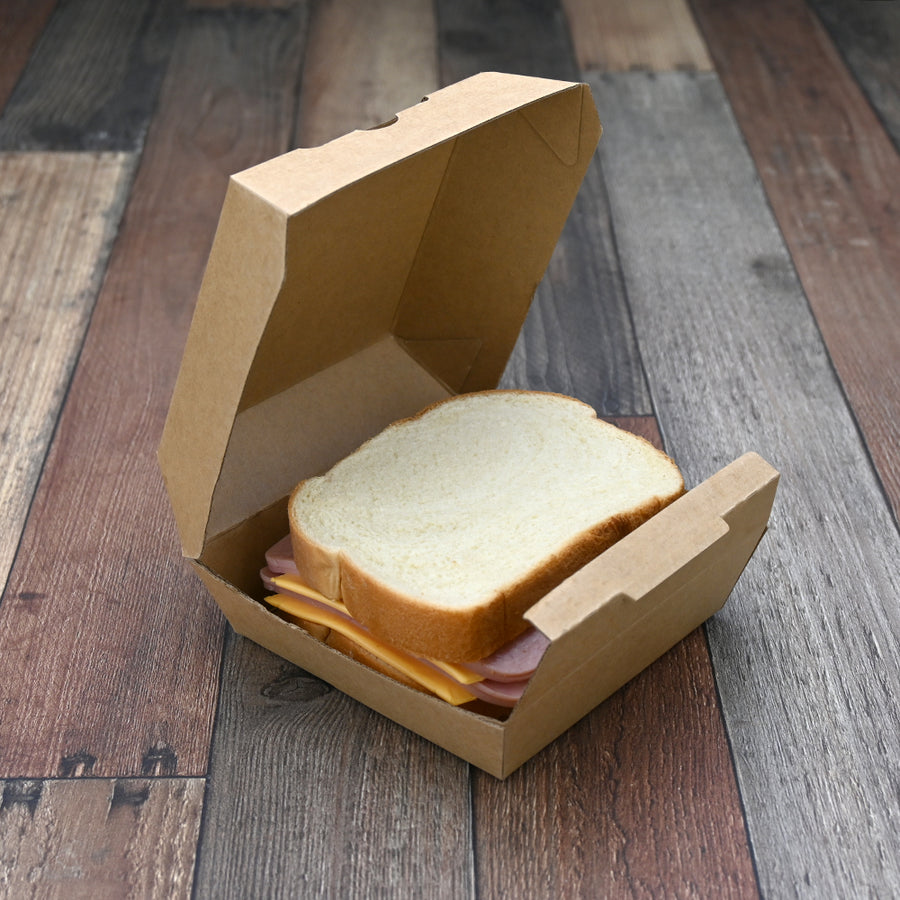 6.25" X 5.5" X 2.69" #ReadyFresh® Sandwich Container (Large)