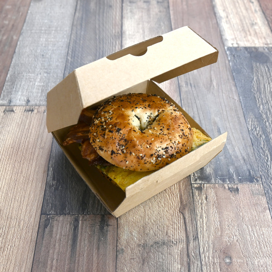 5.5" X 5" X 2.88" #ReadyFresh® Sandwich Container (Medium)