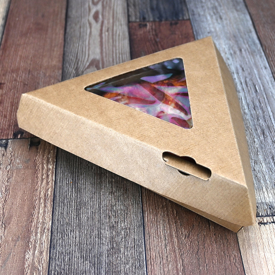 9" X 8.25" X 2" #ReadyFresh® Pizza Slice Container with Window