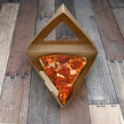 9" X 8.25" X 2" #ReadyFresh® Pizza Slice Container with Window
