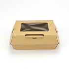 7.38" X 6.38" X 2.88" #ReadyFresh® To Go Container with Window (Medium)