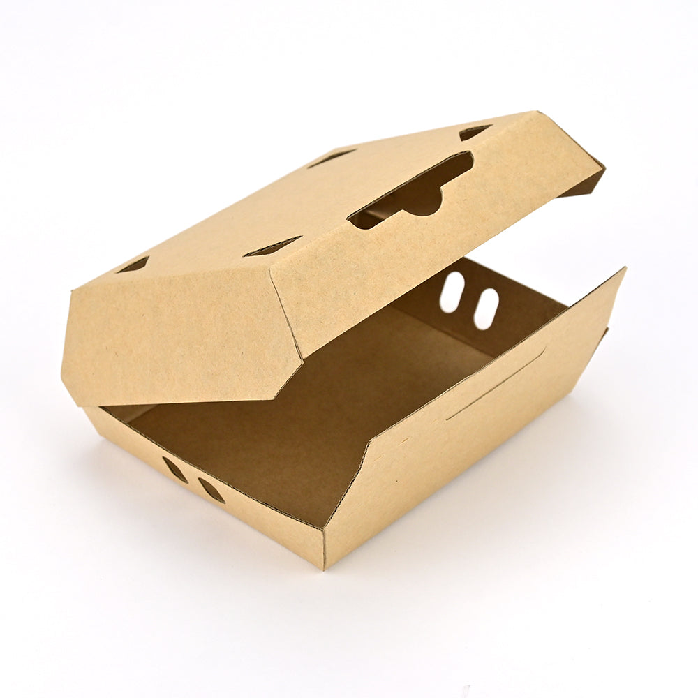 6.38" X 5" X 2.25" #ReadyFresh® Vented Hot Snack Container (Large)