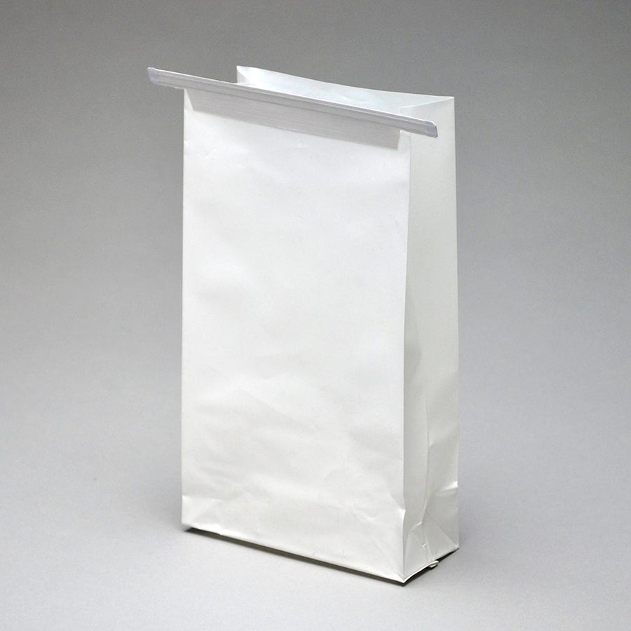 4.5" x 2.5" x 8.5" 3 mil Seamless Air Sickness Bag w/ Wire Tie Closure