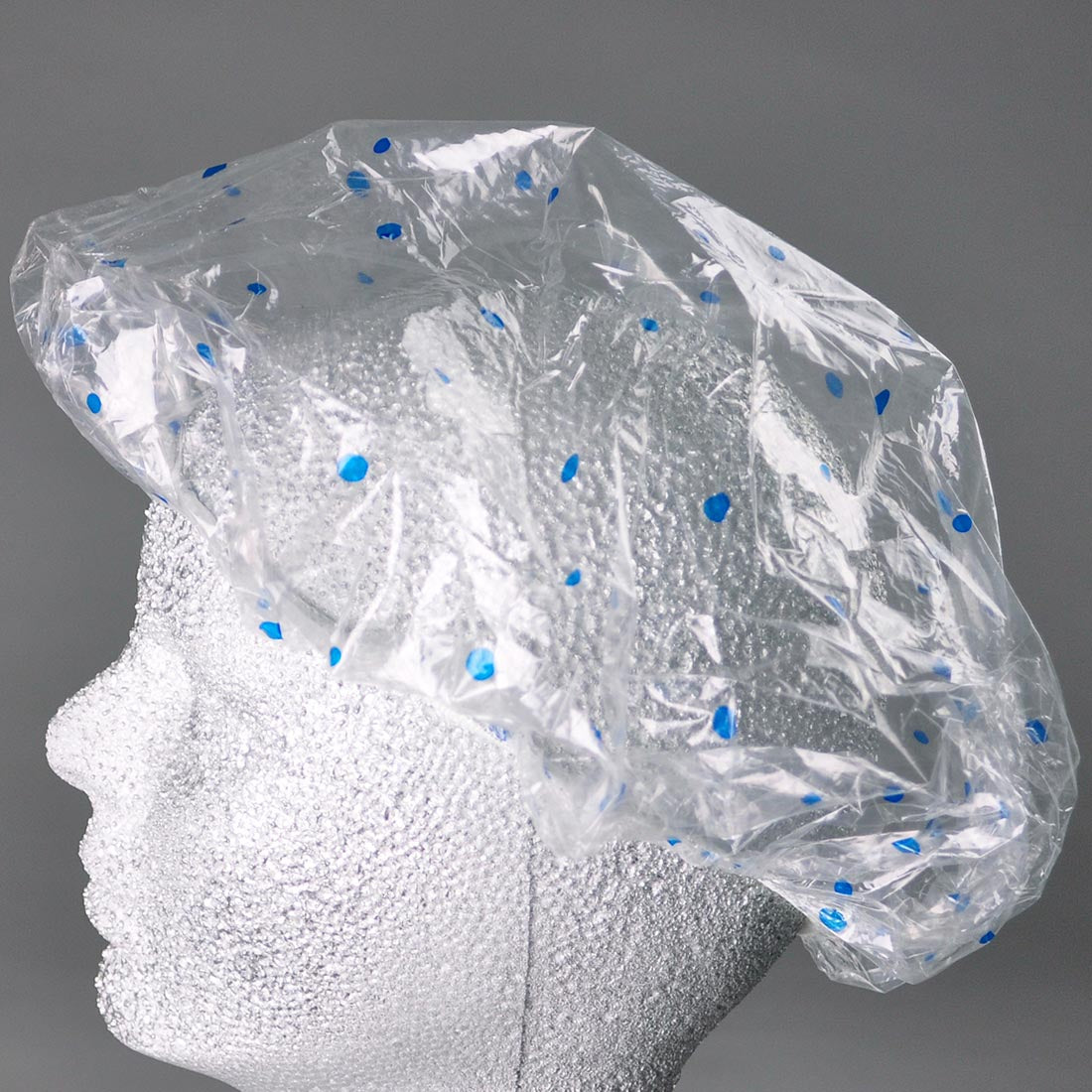 0.8 mil LDPE Shower Cap