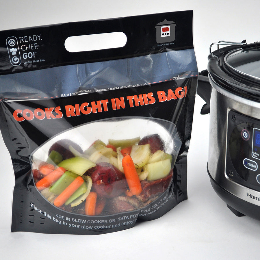 12" x 9.5" + 4"BG + 2"LP Ready. Chef. Go!® Slow Cooker Bag