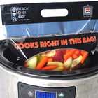 12" x 9.5" + 4"BG + 2"LP Ready. Chef. Go!® Slow Cooker Bag