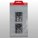 12" x 18" + 2"LP 1.5 mil Printed "Safe Handling" Meat Bag on Plastic Header
