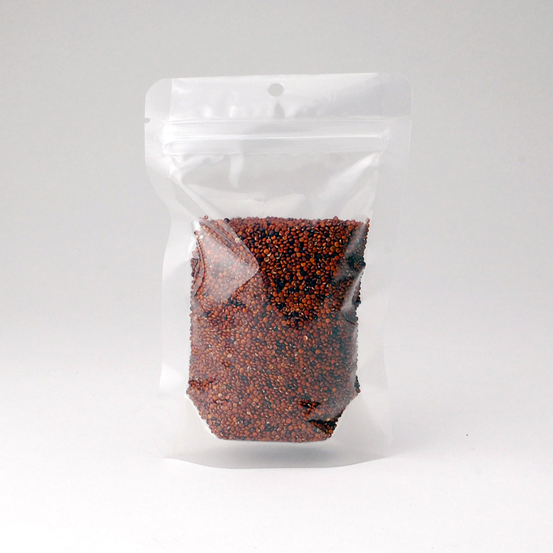 4" x 6" + 2"BG 2.7 mil Clear Stand-Up Pouches