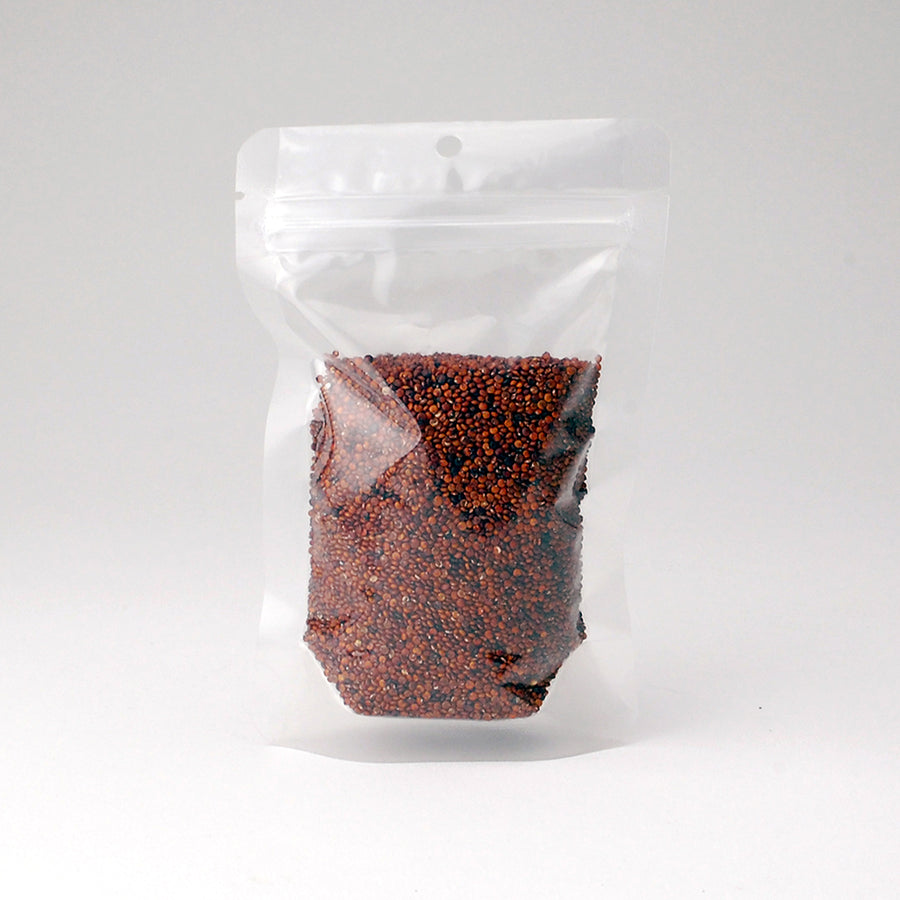 4" x 6" + 2"BG 2.7 mil Clear Stand-Up Pouches