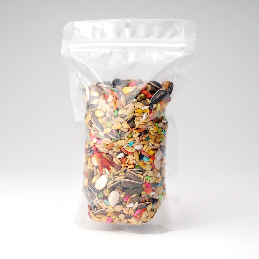 5" x 8" + 2.5"BG 2.7 mil Clear Stand-Up Pouches