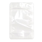 5" x 8" + 2.5"BG 2.7 mil Clear Stand-Up Pouches