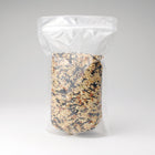 6" x 9" + 3"BG 2.7 mil Clear Stand-Up Pouches