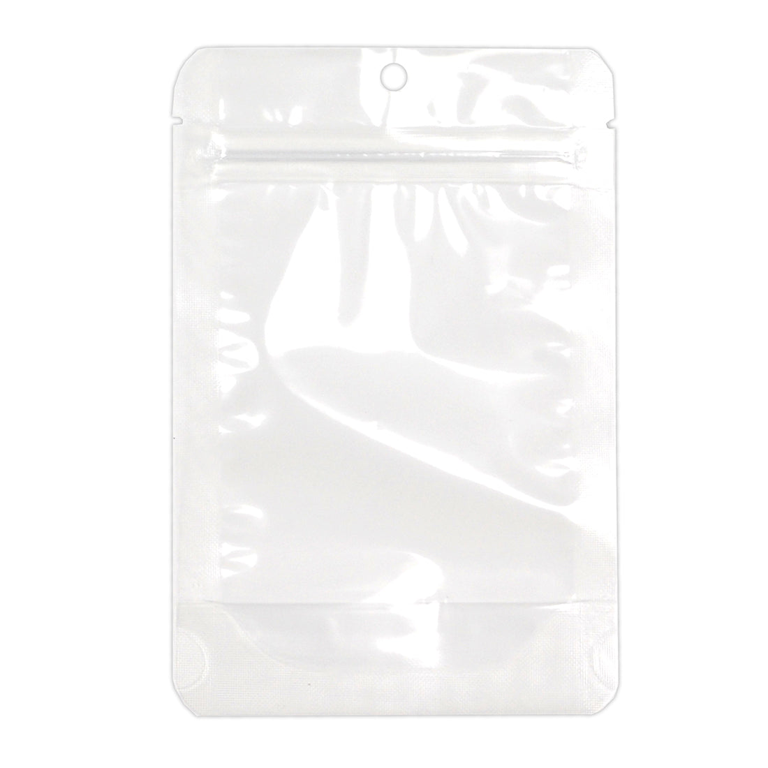 7" x 11" + 4"BG 2.7 mil Clear Stand-Up Pouches
