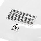 12" x 18" 2 Mil Open-End Suffocation Warning Bags