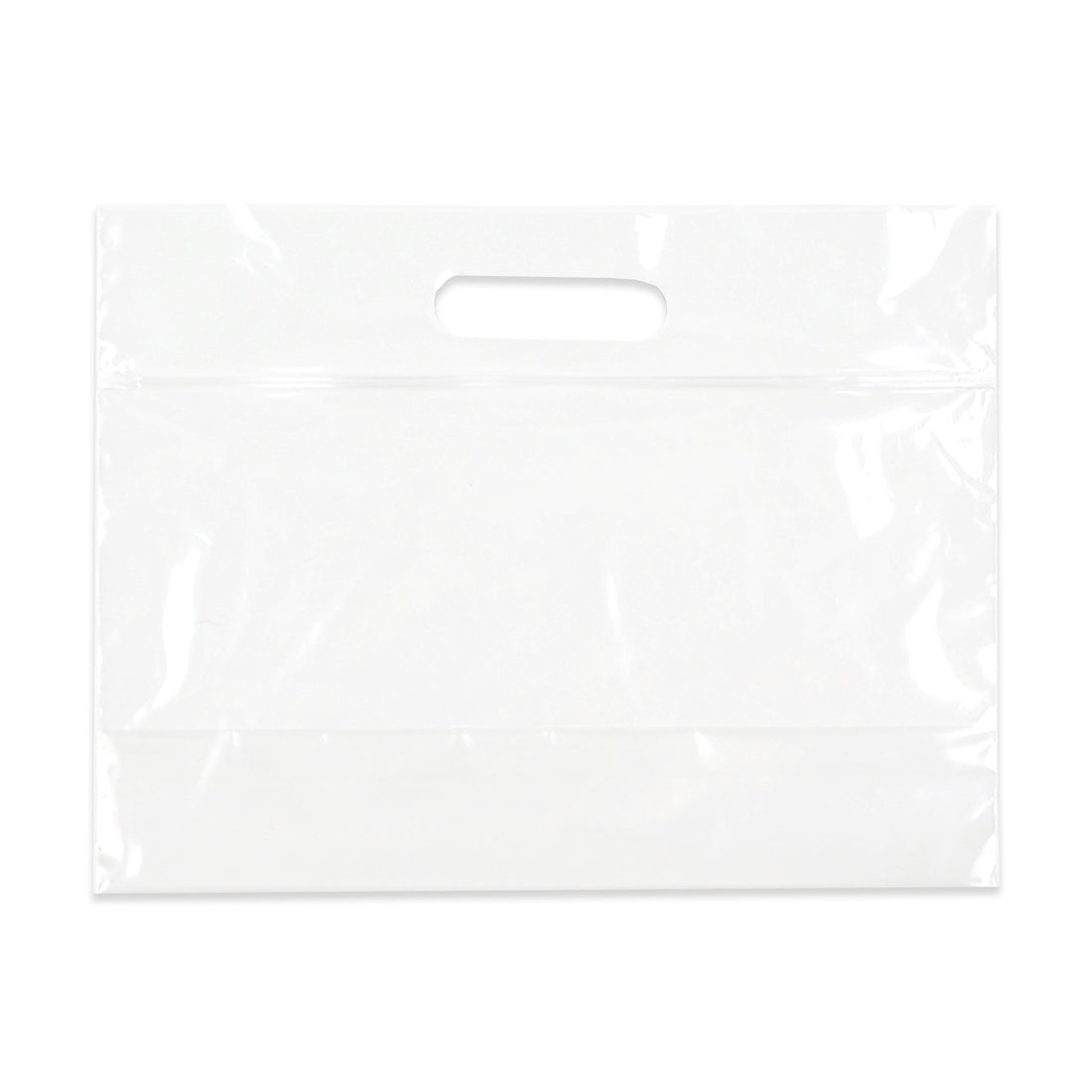 11" x 6" + 4"BG + 2"LP 1.5 mil Fast Take® Zipper Lunch Bags