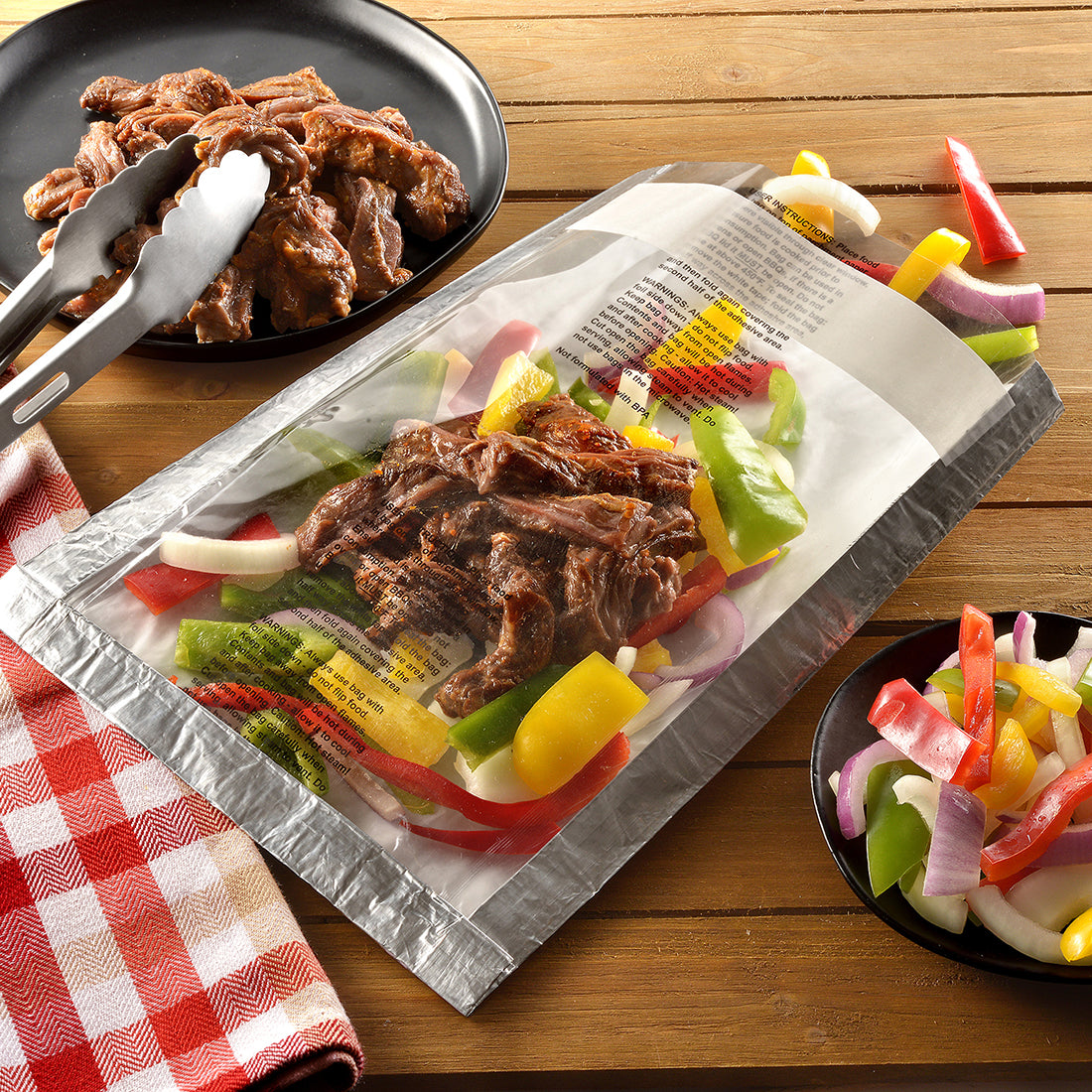 12.2" x 15.7" Ready. Chef. Go!® Self-Seal Oven & Grilling Bag