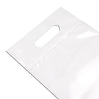 7" x 25" 3.5 mil Crab Leg Zipper Bag w/ Die Cut Handle