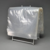 10.5" x 8" 1.5 mil Zipper Saddle Pack Deli Bags