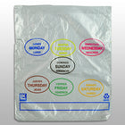 6.5" x 7" + 1.75"LP + 1.75"FB 0.5 mil Portion Control Saddle Pack Printed All Days (7 colors)