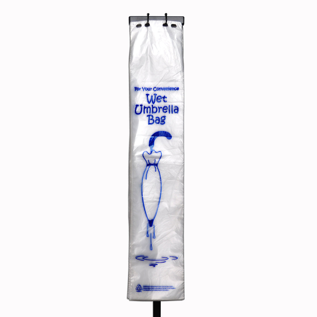 7" x 35" + 1.5"LP 0.7 mil Long Umbrella Bags