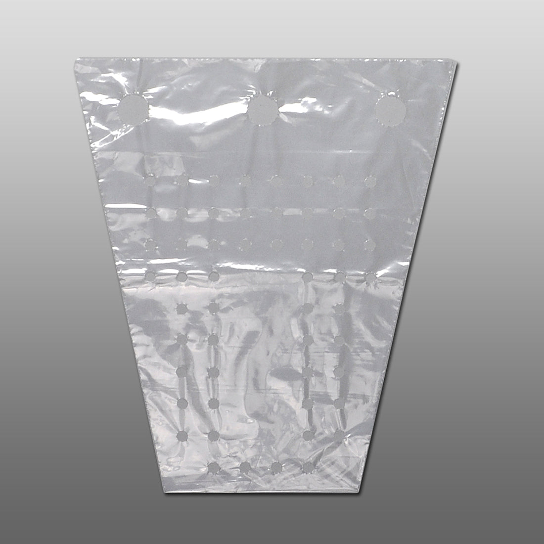 12" x 13.5" 1.5 mil LDPE Vented Grape Bags